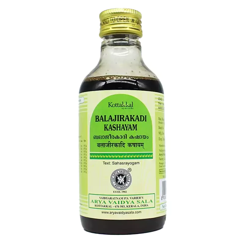 Kottakkal Arya Vaidyasala Balajirakadi Kashayam, 200 ml-1.webp